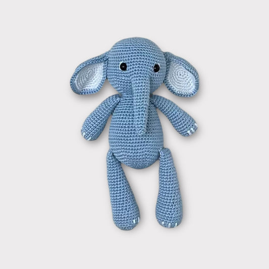 Elefant Elli Kuscheltier Blau