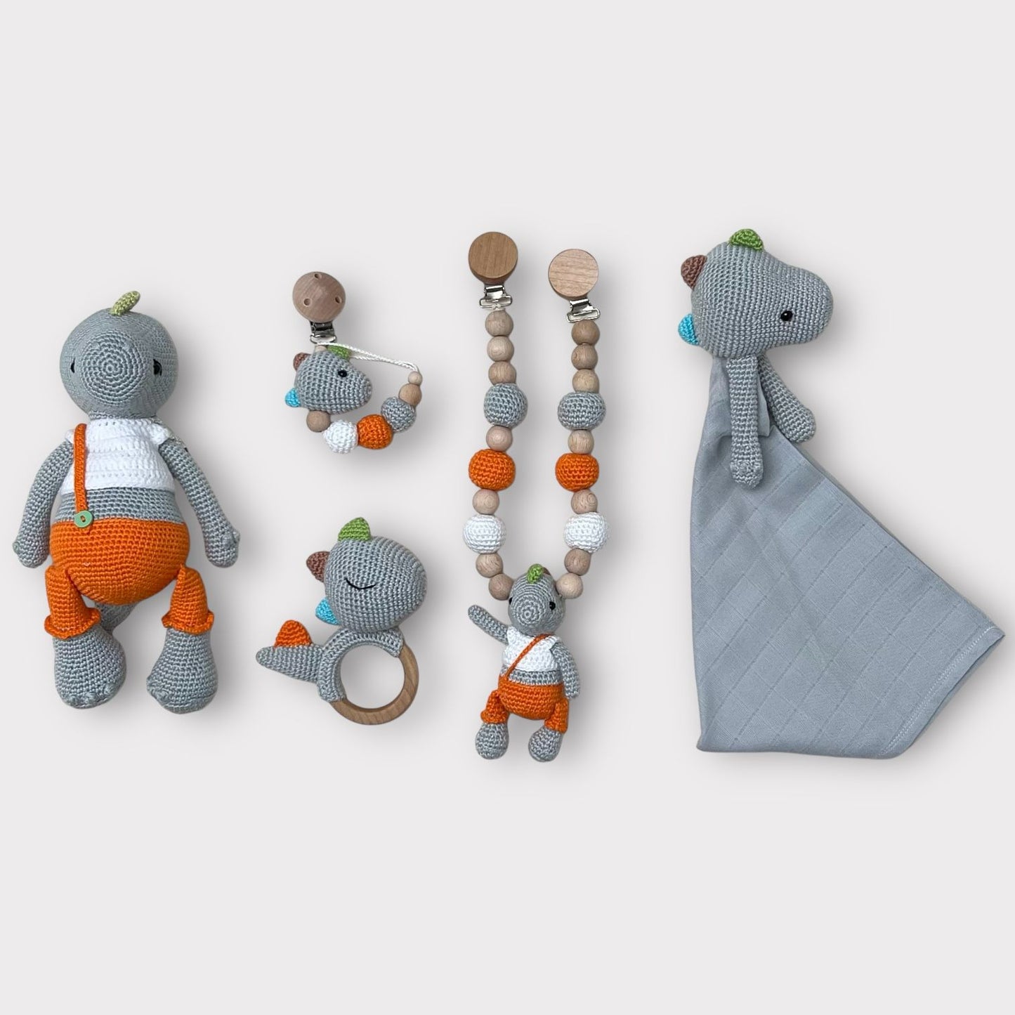 Dinosaurier Dino Baby-Starter-Set (5-teilig)