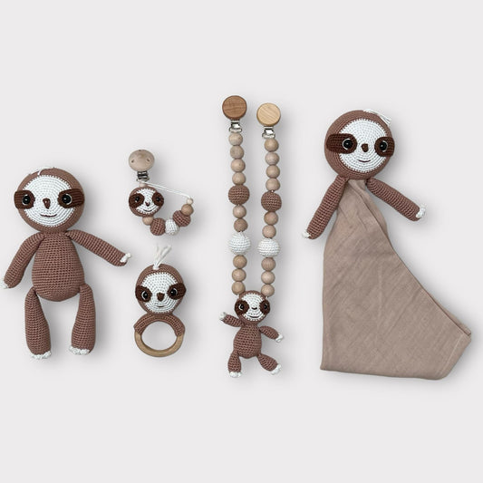 Faultier Fauly Baby-Starter-Set (5-teilig)