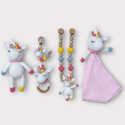 Einhorn Lilly Baby-Starter-Set (5-teilig)