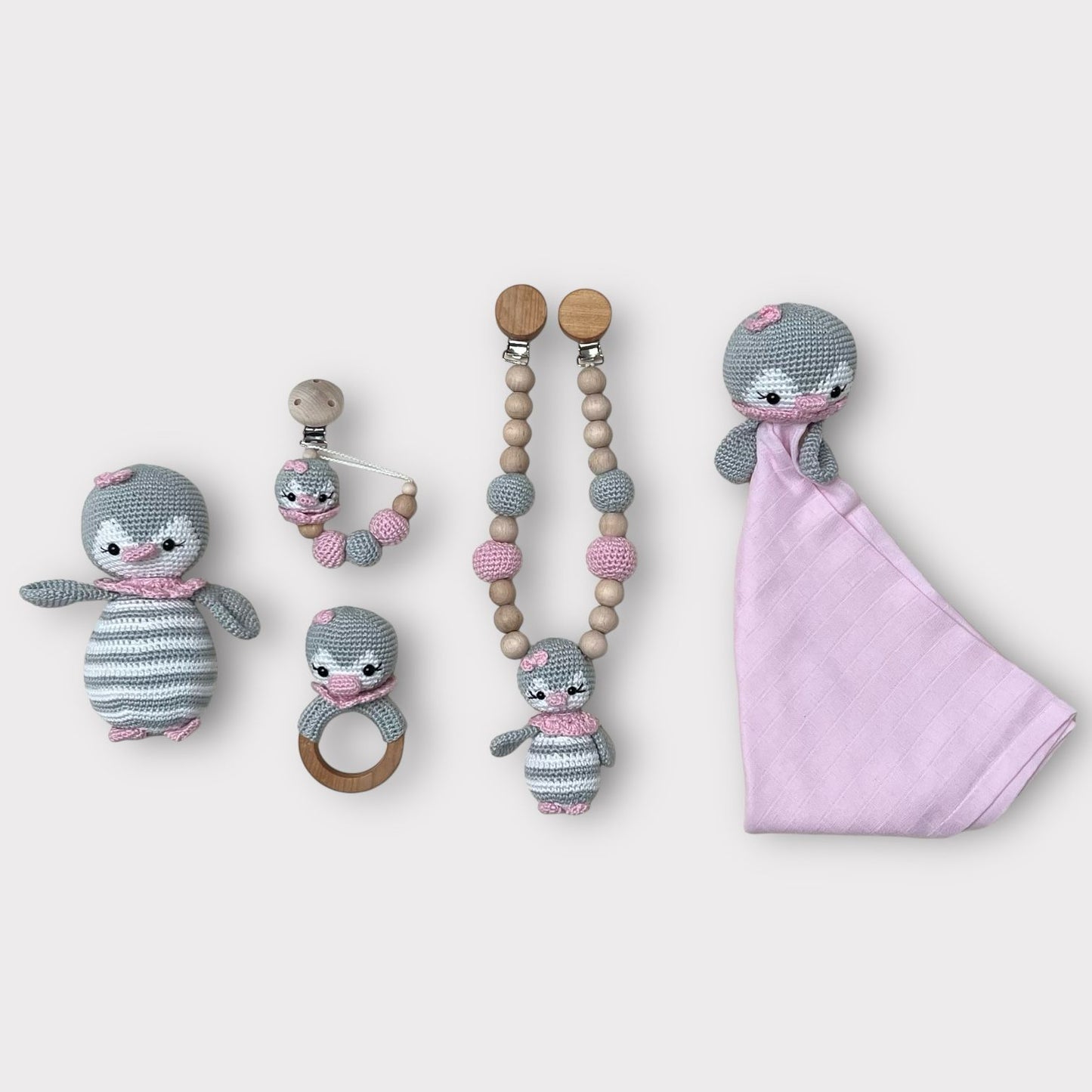 Pinguin Nina Baby-Starter-Set (5-teilig)