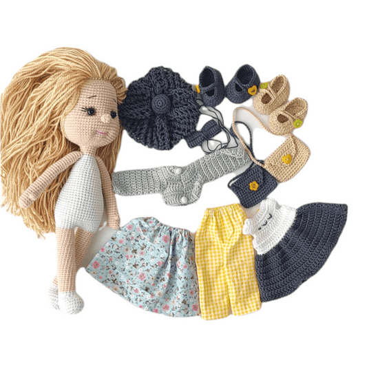 Alice Puppe-Kleidungsset Blond